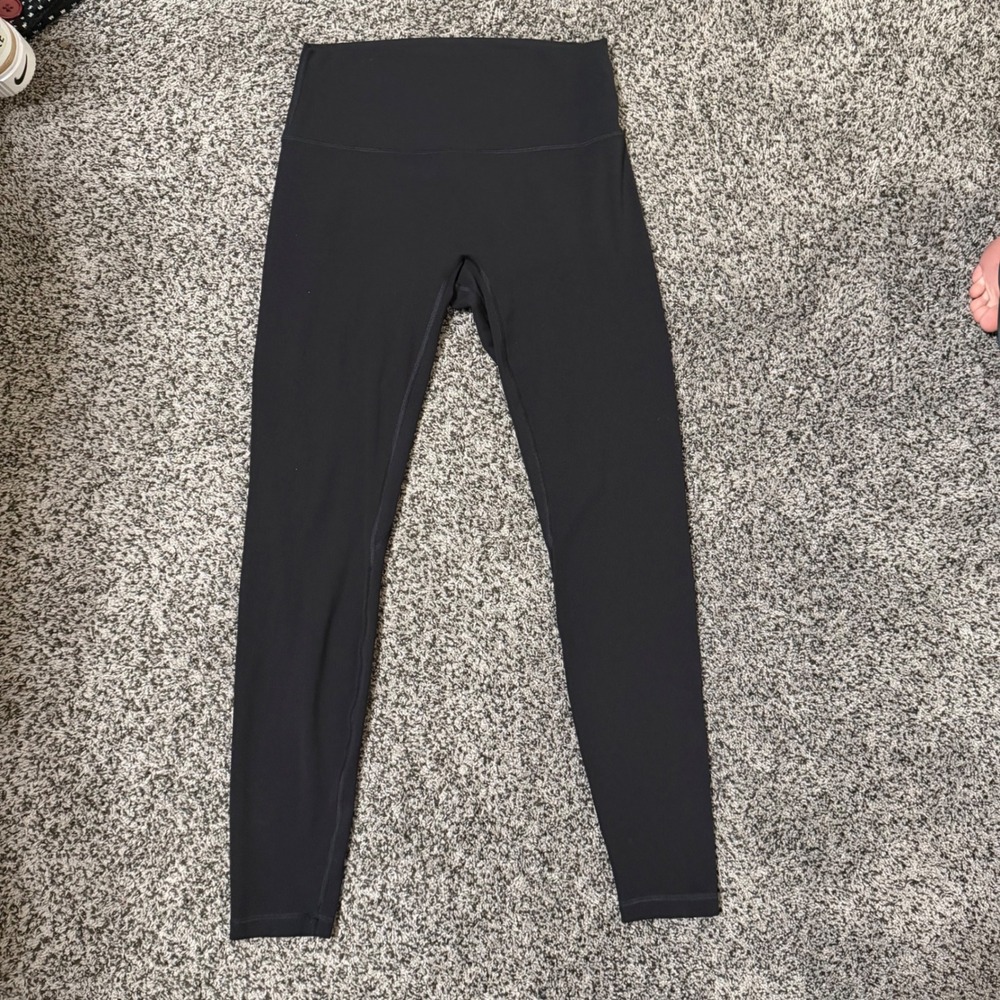 Colorfulkoala Black High Waisted Yoga Leggings Womens‎ L Athletic Workout Pants